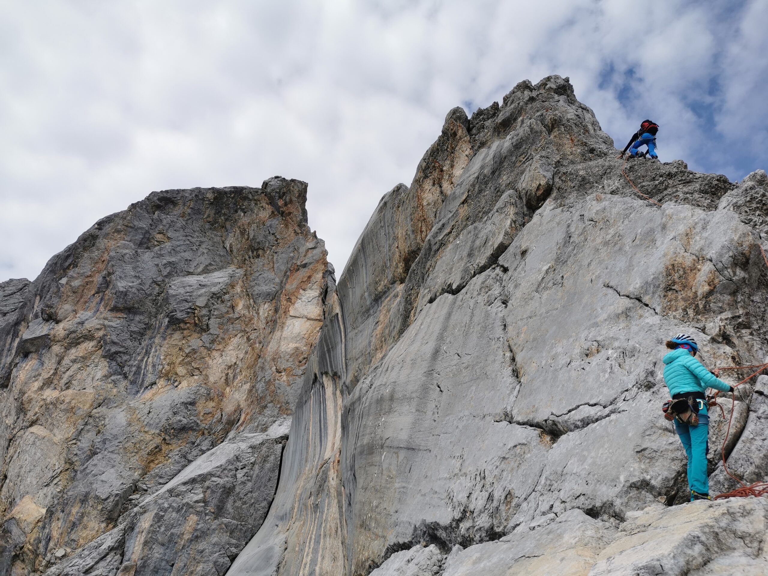 Escalade du Mont Charvet